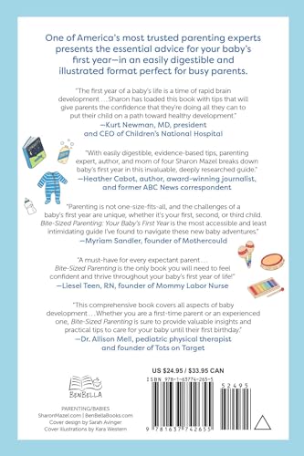 Bite-Sized Parenting: Your Baby's First Year: The Essential Guide to What Matters Most, from Sleeping and Feeding to Development and Play, in an Illustrated Month-by-Month Format