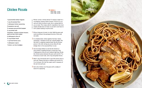 Teen Chef Cooks: 80 Scrumptious, Family-Friendly Recipes: A Cookbook