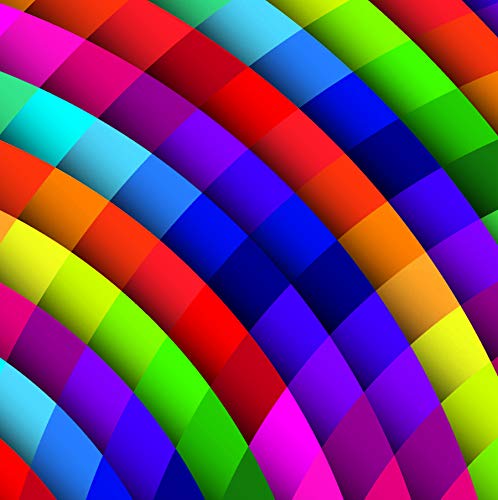 Origami Paper in a Box - Rainbow Patterns: 200 Sheets of Tuttle Origami Paper: 6x6 Inch Origami Paper Printed with 12 Different Patterns: 32-page Instructional Book of 12 Projects