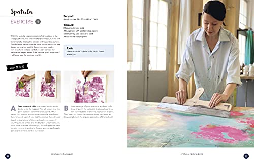 Abstract Painting: 20 projects and creative techniques in acrylic & mixed media
