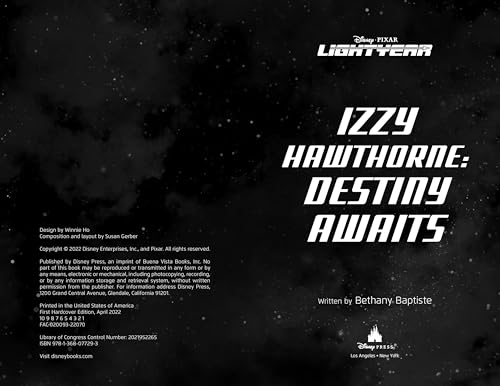 Disney Pixar Lightyear Izzy Hawthorne: Destiny Awaits