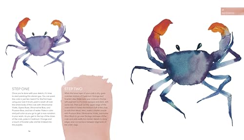 Everyday Watercolor Seashores: A Modern Guide to Painting Shells, Creatures, and Beaches Step by Step