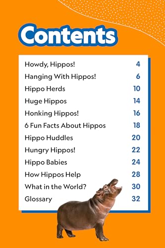 Hippos (National Geographic Kids Readers, Level 1)