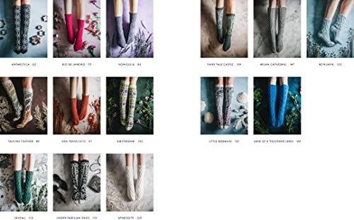 Knitted Socks: 20 gorgeous patterns inspired by places around the world