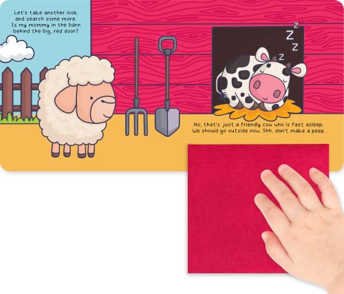 Little Hippo Books Peek and Seek On the Farm Children's Books Ages 1-3 | Touch and Feel Books for Toddlers 1-3 & Baby Books | Best Kid's Books and ... Children's Books and Sensory Books