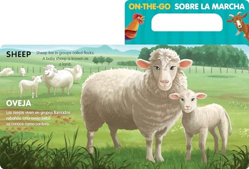 On-the-Go Farm Animals Bilingual Spanish