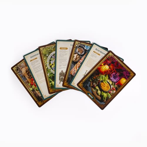 Heroes' Feast: The Deck of Many Morsels: 50 Cards for Conjuring Snacks, Libations, and Sweets (Dungeons & Dragons)