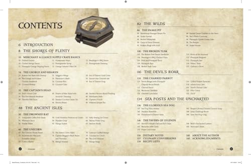 Sea of Thieves: The Cookbook: Over 80 delicious recipes for fish, meat, vegan & vegetarian dishes, plus sweet treats and cocktails, inspired by the popular pirate game