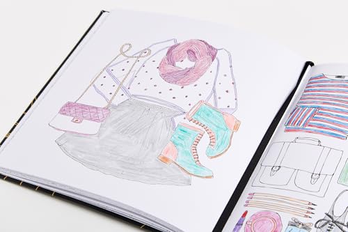 Paris Street Style: A Coloring Book (Street Style Coloring Books)