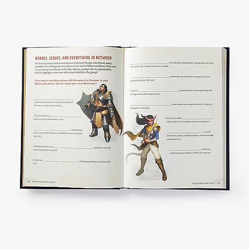 Characters & Quests (Dungeons & Dragons): A Young Adventurer's Workbook for Creating a Hero and Telling Their Tale (Dungeons & Dragons Young Adventurer's Guides)