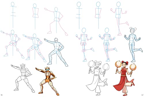 How to Draw Manga Heroes in simple steps