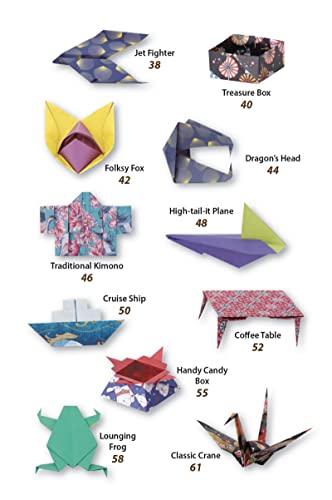 Deluxe Origami for Beginners Kit: 30 Classic Models with Amazing Folding Papers