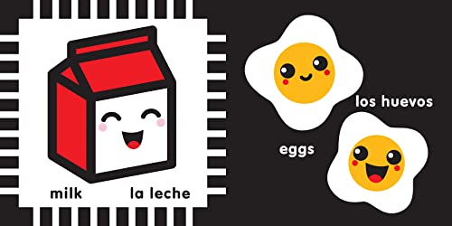 Sweet Baby: Breakfast/El desayuno: A High Contrast Introduction to Mealtime (Sweet Baby High Contrast)