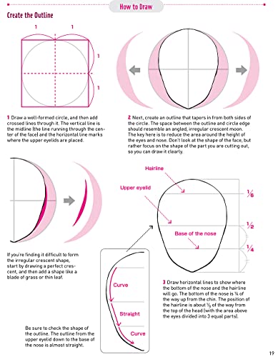 Drawing Manga Faces & Expressions: A Step-by-step Beginner's Guide (With Over 1,200 Drawings)