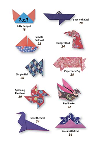 Deluxe Origami for Beginners Kit: 30 Classic Models with Amazing Folding Papers