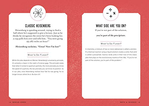 Genius Jokes: Laugh Your Way Through History, Science, Culture & Learn a Little Something Along the Way (Volume 9) (Live Well, 9)