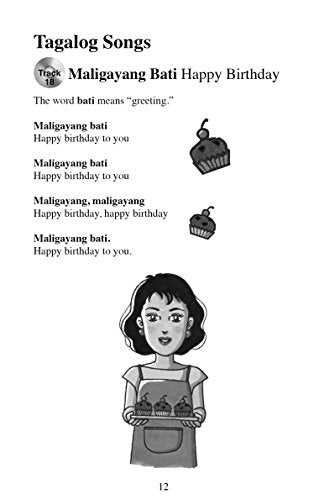 Let's Learn Tagalog Kit: 64 Basic Tagalog Words and Their Uses (Flashcards, Audio CD, Games & Songs, Learning Guide and Wall Chart)