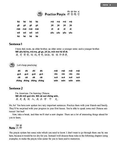 Chinese for Beginners: Learning Conversational Chinese (Fully Romanized and Free Online Audio)