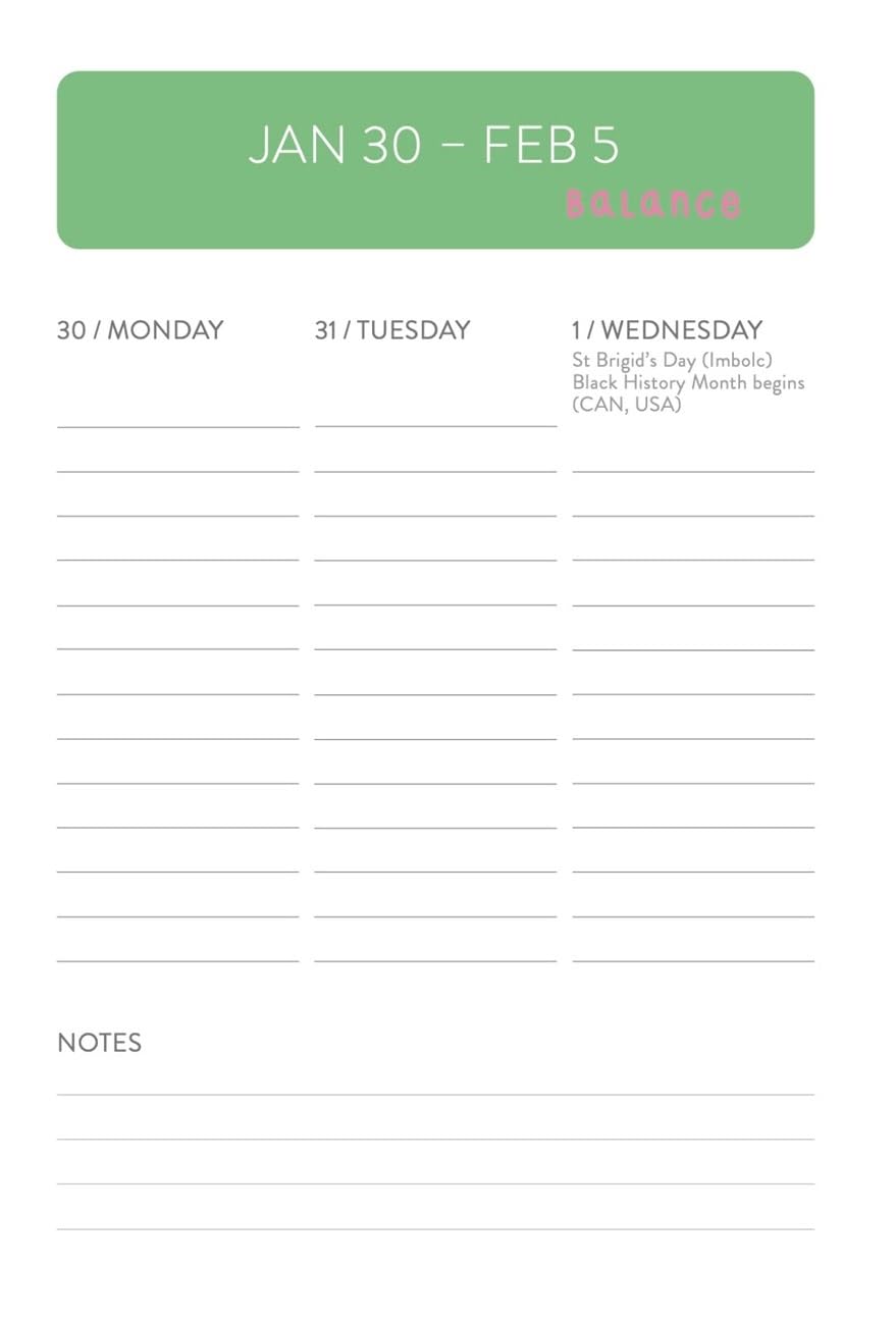Every Day Matters 2024 Desk Diary: A Year of Inspiration for the Mind, Body and Spirit