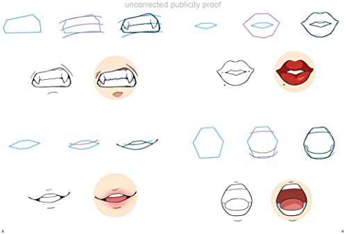 How to Draw Manga Faces in simple steps