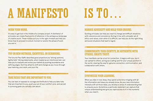 You Need a Manifesto: How to Craft Your Convictions and Put Them to Work (Stanford d.school Library)