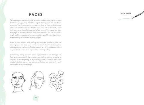The Intuitive Drawing Journal: A Guided Journal for Processing Feelings and Emotions