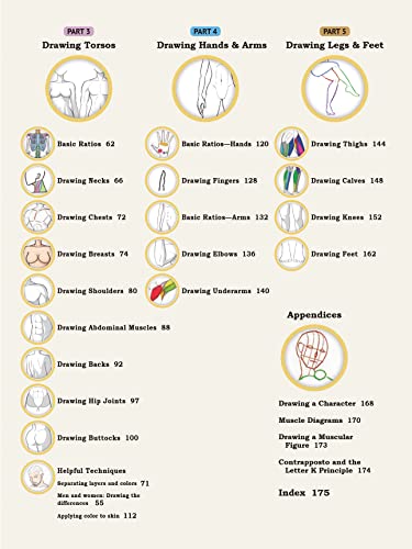 How to Create Manga: Drawing the Human Body: The Ultimate Bible for Beginning Artists (With Over 1,500 Illustrations) (How to Create Manga Guides)