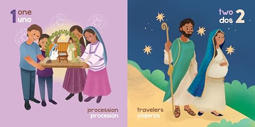 Las Posadas: Numbers / Números (Lil Libros)