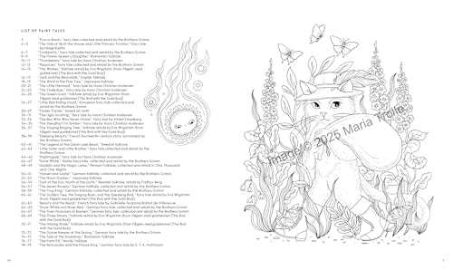 Fairytale Worlds: Coloring Book