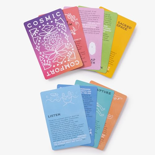 Cosmic Comfort: 50 Tender Affirmations and Grounding Meditations from the Universe: Meditation Cards