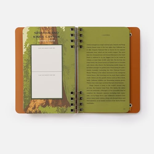 The National Parks Traveler's Companion: A Journal Featuring Bucket Lists, Writing Prompts, and Passport Stamp Logs