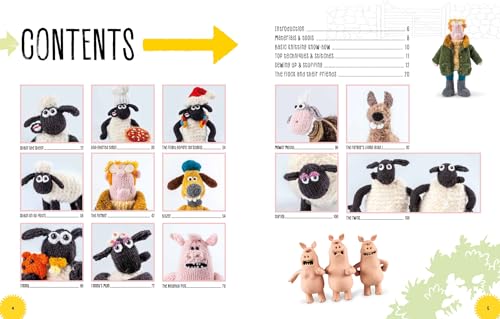 Shaun the Sheep: Baa-rilliant Knits!: 10 EWE-nique characters