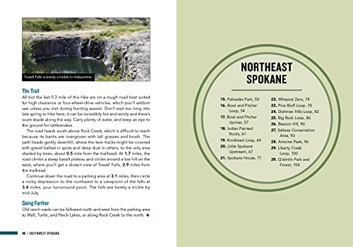 Day Hike Inland Northwest: Spokane, Coeur d’Alene, and Sandpoint, 2nd Edition: 75 Trails You Can Hike in a Day