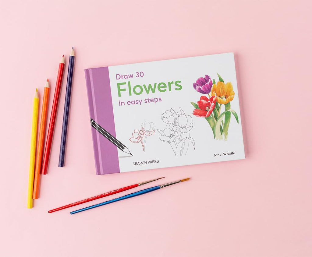 Draw 30: Flowers: in easy steps