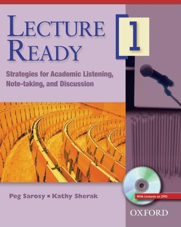 Lecture Ready 1 Student Book with DVD: Strategies for Academic Listening, Note-taking, and Discussion (Lecture Ready Series)