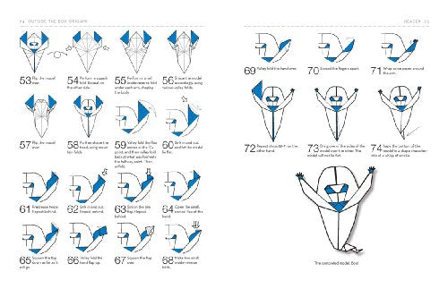 Outside the Box Origami: A New Generation of Extraordinary Folds: Includes Origami Book With 20 Projects Ranging From Easy to Complex