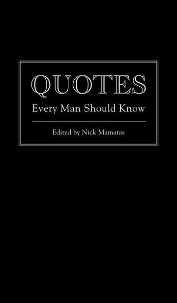 Quotes Every Man Should Know (Stuff You Should Know)