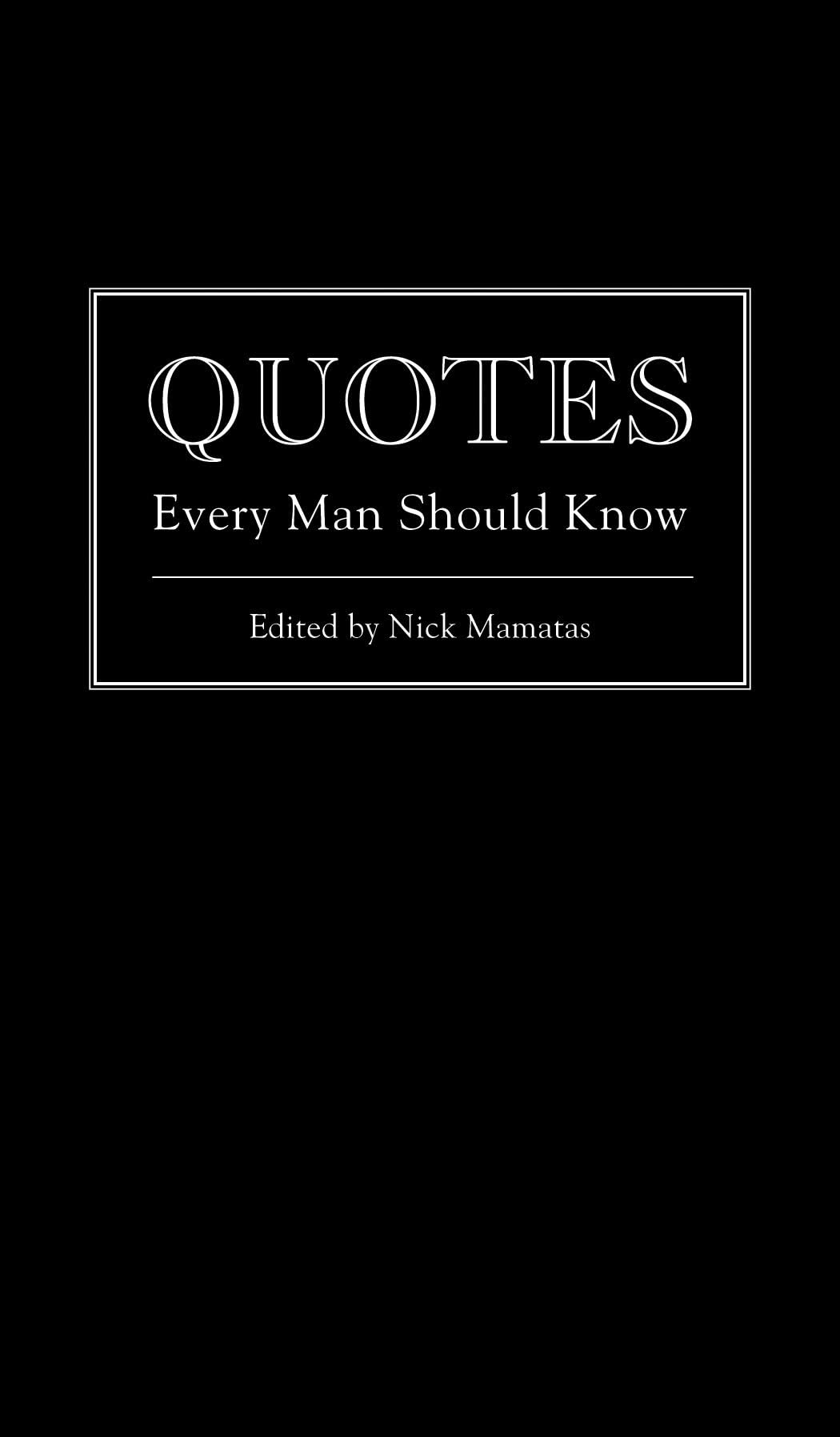 Quotes Every Man Should Know (Stuff You Should Know)