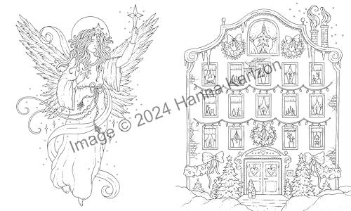 Merry Christmas Coloring Book