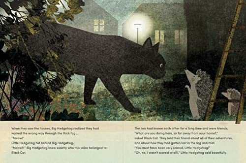 I'm Not Scared: A Big Hedgehog and Little Hedgehog Adventure