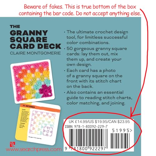 The Granny Square Card Deck: 50 mix and match designs