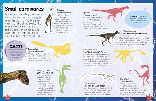 Sticker Encyclopedia Dinosaurs (Sticker Encyclopedias)