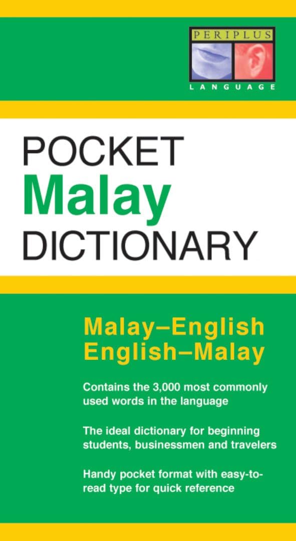 Pocket Malay Dictionary: Malay-English English-Malay (Periplus Pocket Dictionaries)