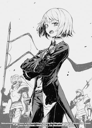 Reincarnated Into a Game as the Hero's Friend: Running the Kingdom Behind the Scenes (Light Novel) Vol. 1