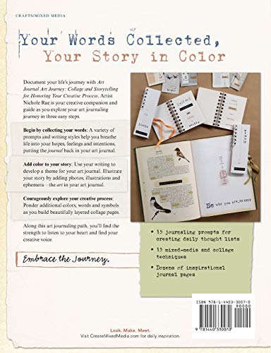Art Journal Art Journey: Collage and Storytelling for Honoring Your Creative Process