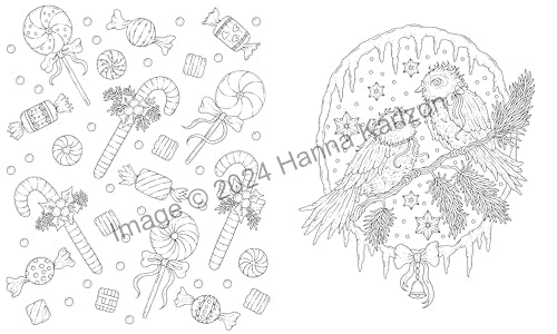 Merry Christmas Coloring Book