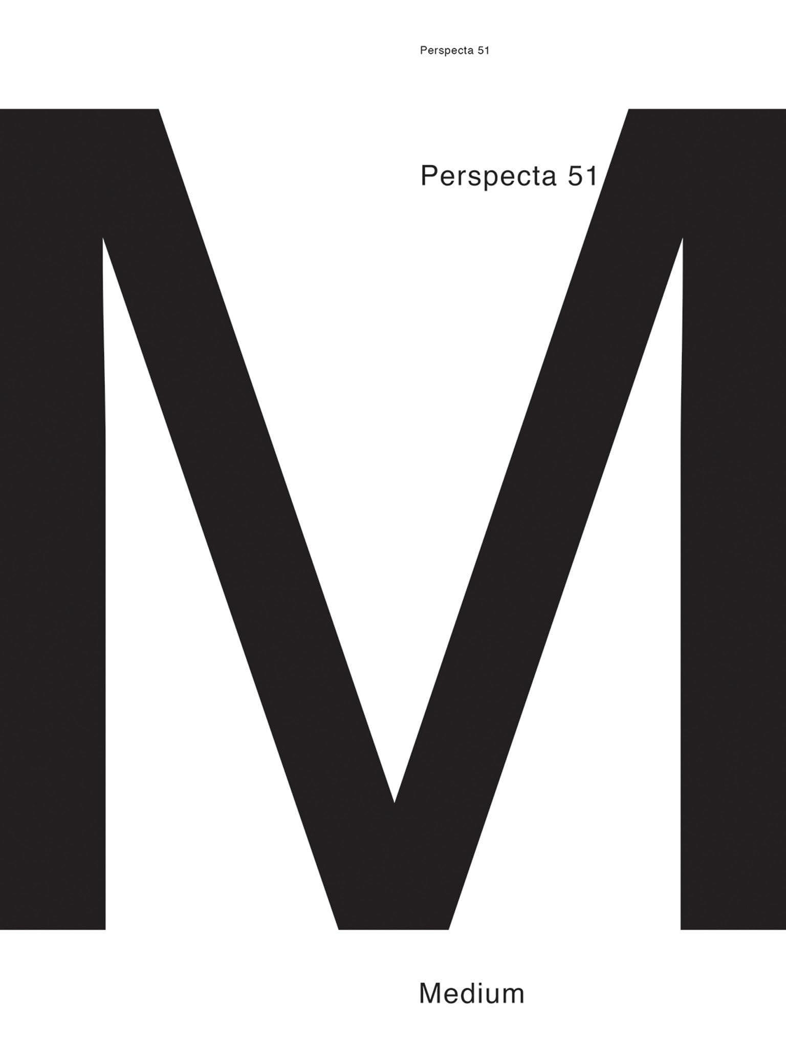 Perspecta 51: Medium