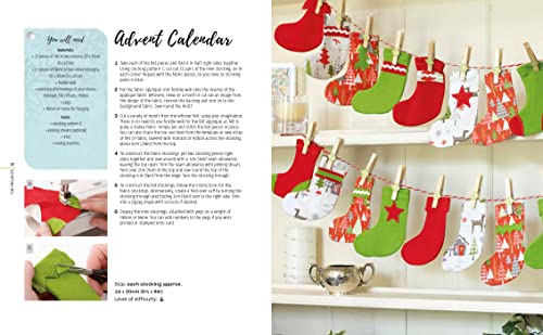 Sewing for Christmas: 30 gorgeous projects for the festive season