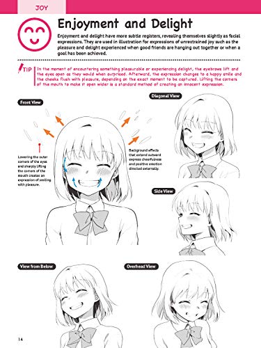 How to Create Manga: Drawing Facial Expressions: The Ultimate Bible for Beginning Artists (With Over 1,250 Illustrations) (How to Create Manga Guides)