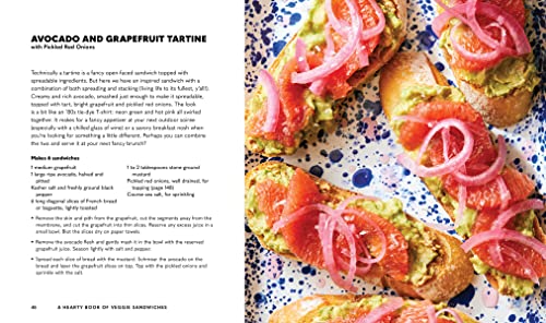 A Hearty Book of Veggie Sandwiches: Vegan and Vegetarian Paninis, Wraps, Rolls, and More